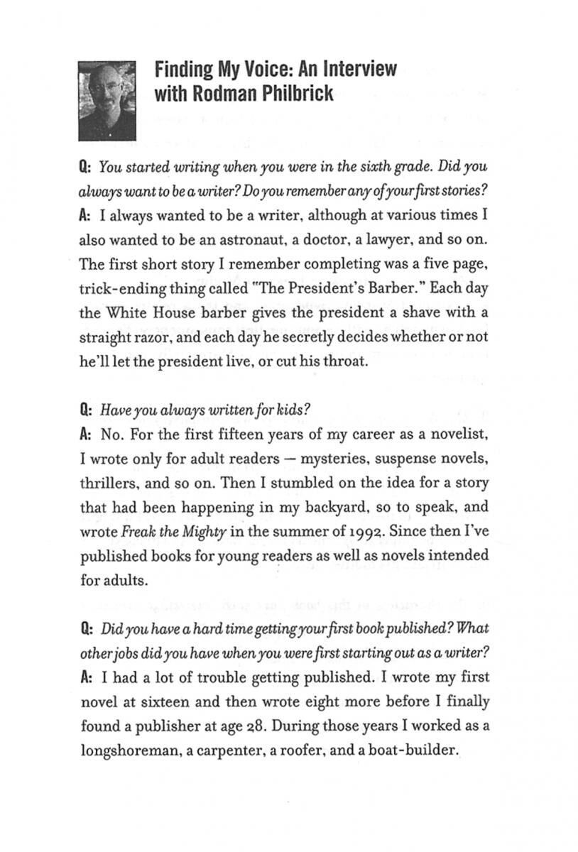 Thumbnail 2 Freak the Mighty 