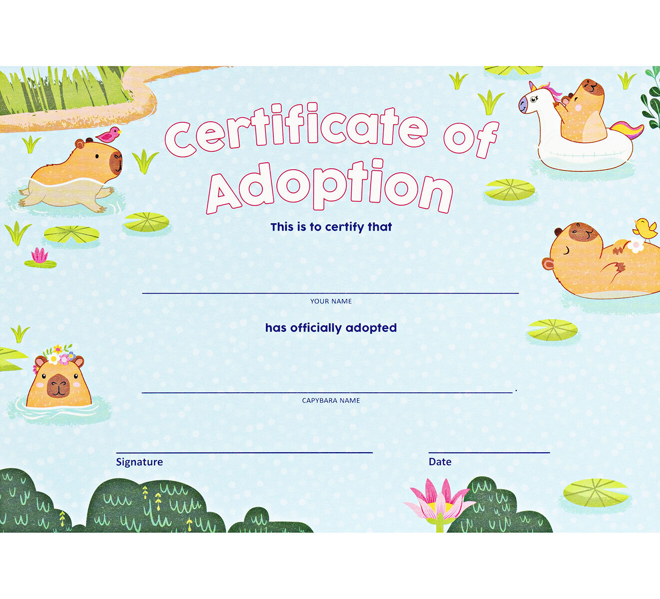 Thumbnail 4Adopt-a-Plush: Capybara