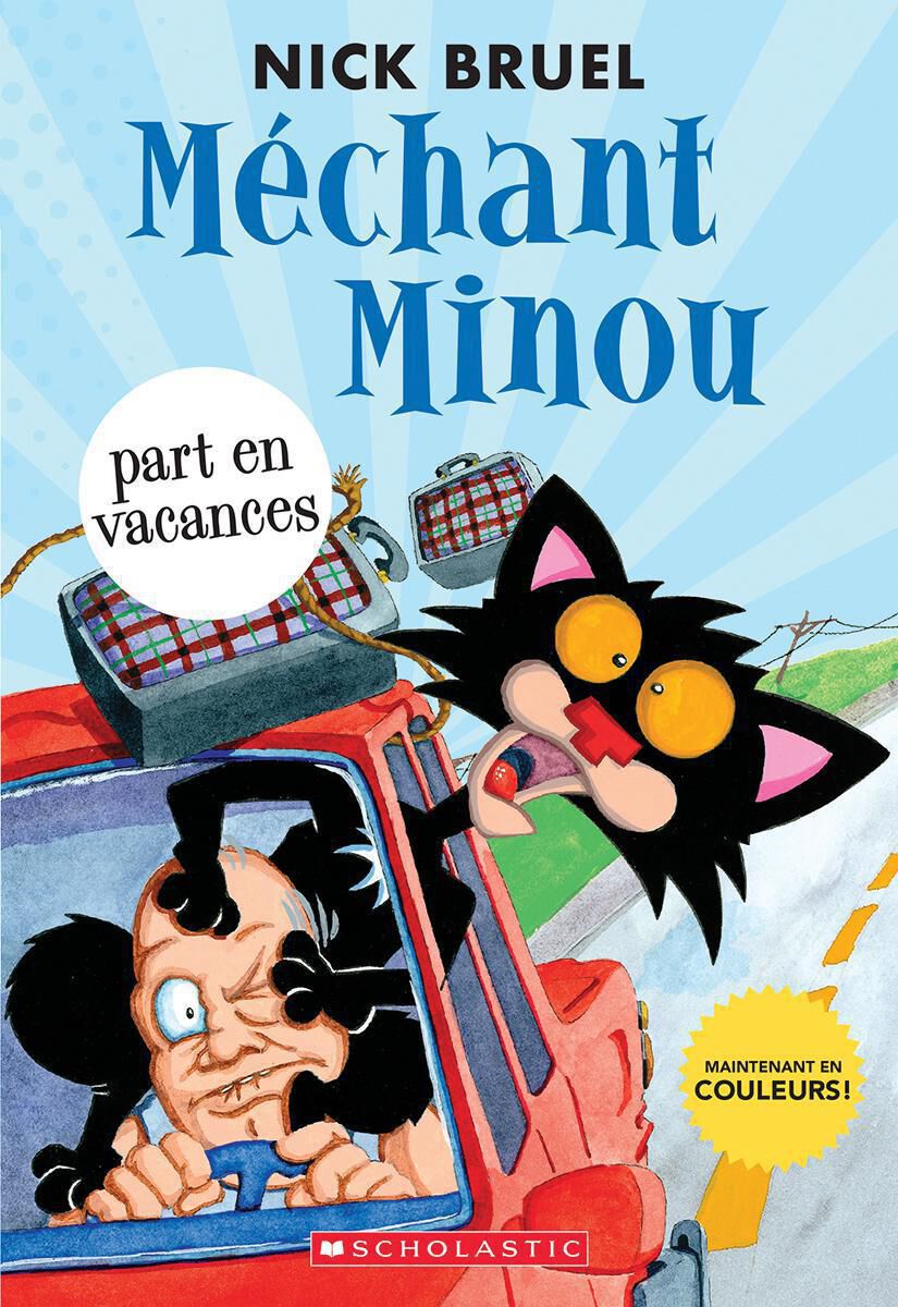 Thumbnail 2 Ensemble M&eacute;chant Minou en couleurs 