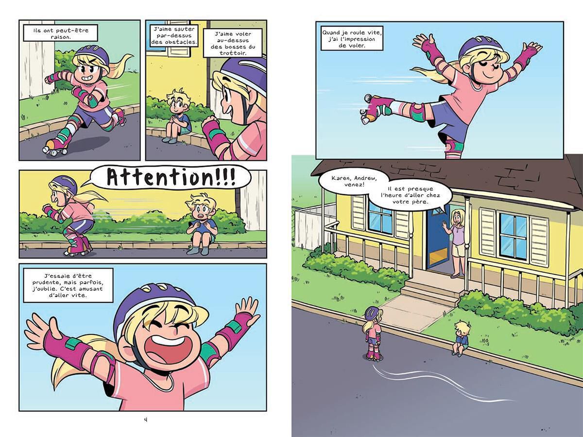 Thumbnail 3Baby-Sitters Petite soeur : N&deg; 2 - Karen et ses patins &agrave; roulettes
