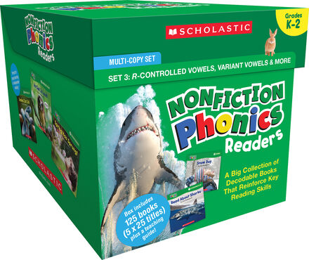 Nonfiction Phonics Readers SET 3: R-Control, Variant Vowels & More   Nonfiction Phonics Readers SET 3: R-Control, Variant Vowels & More