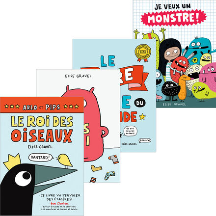 Collection Elise Gravel - 12 livres   Collection Elise Gravel - 12 livres