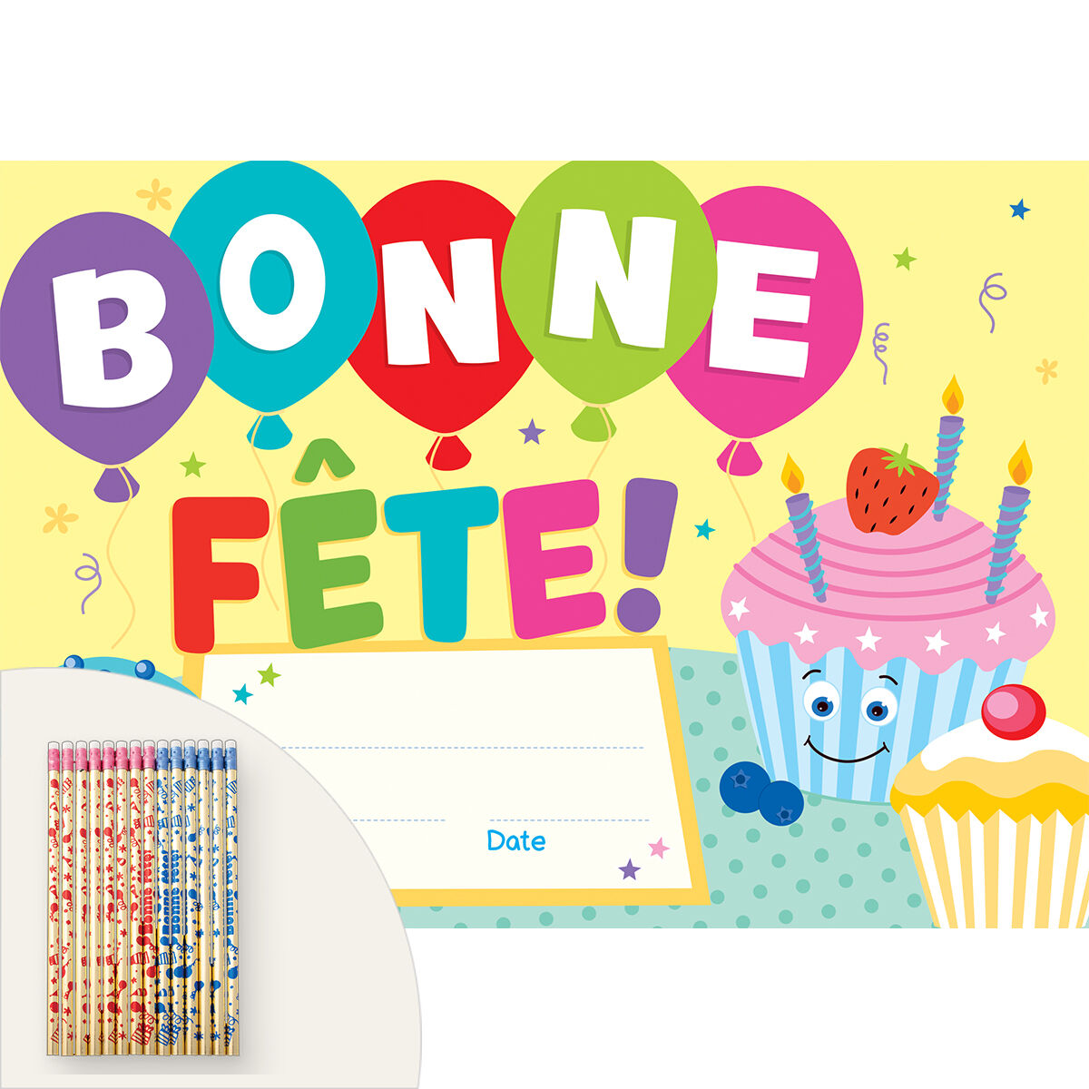 Ensemble Bonne f&ecirc;te