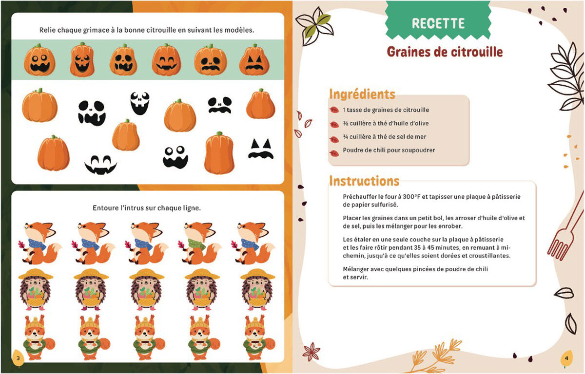 Thumbnail 3 Jeux et coloriages automne 