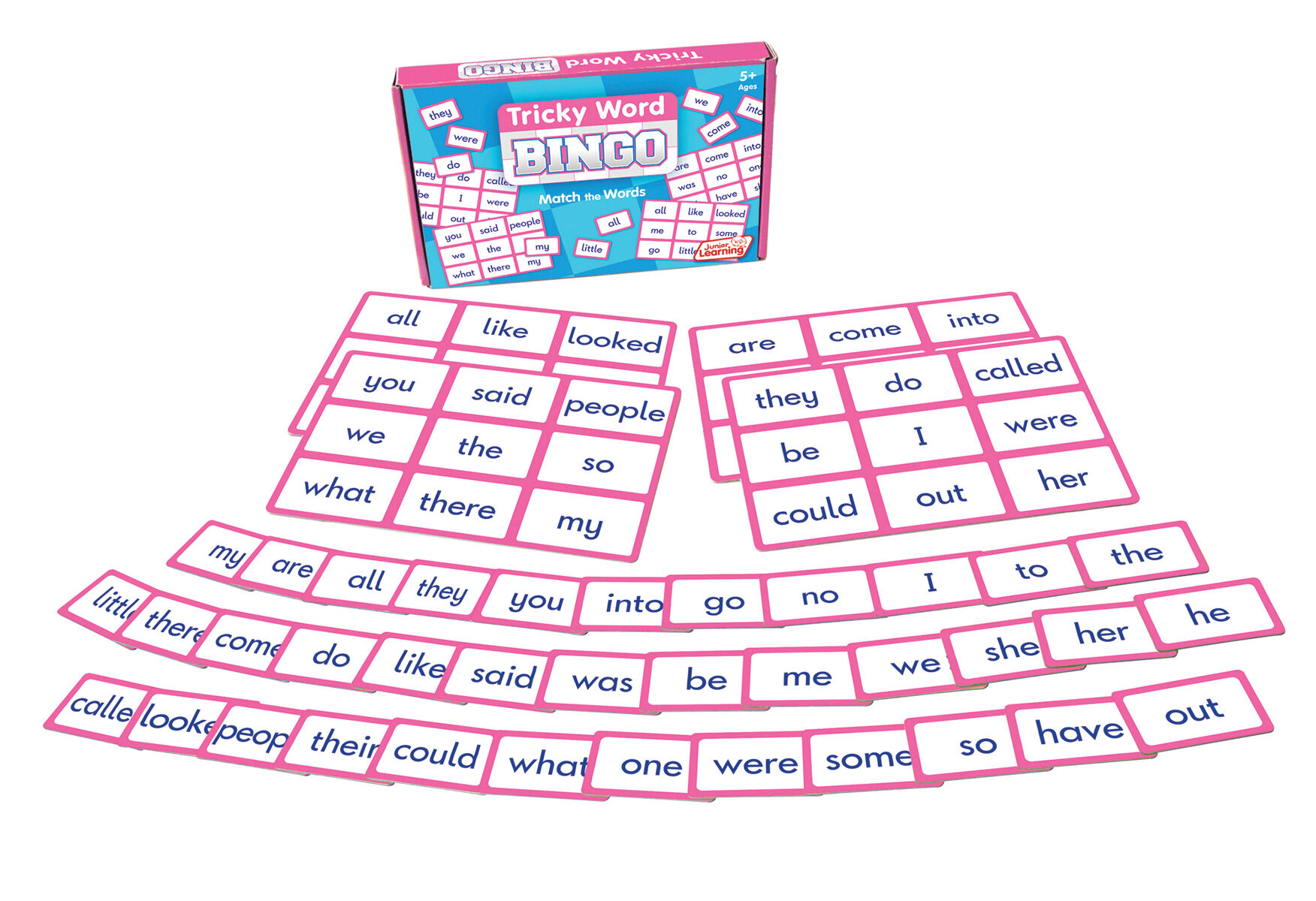 Thumbnail 2Tricky Words Bingo