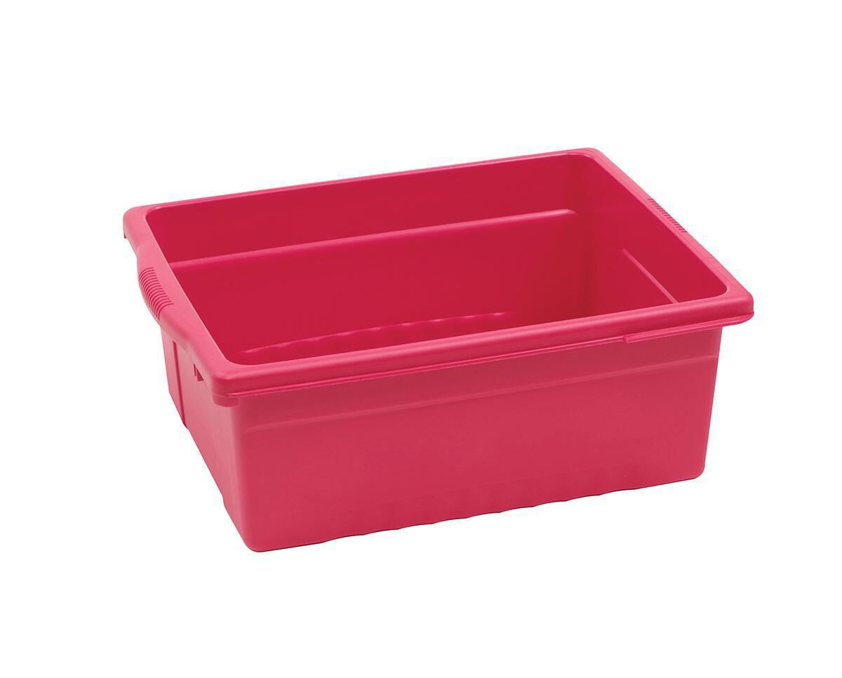 Thumbnail 3 Small Book Browser Cart with Vibrant Tubs 