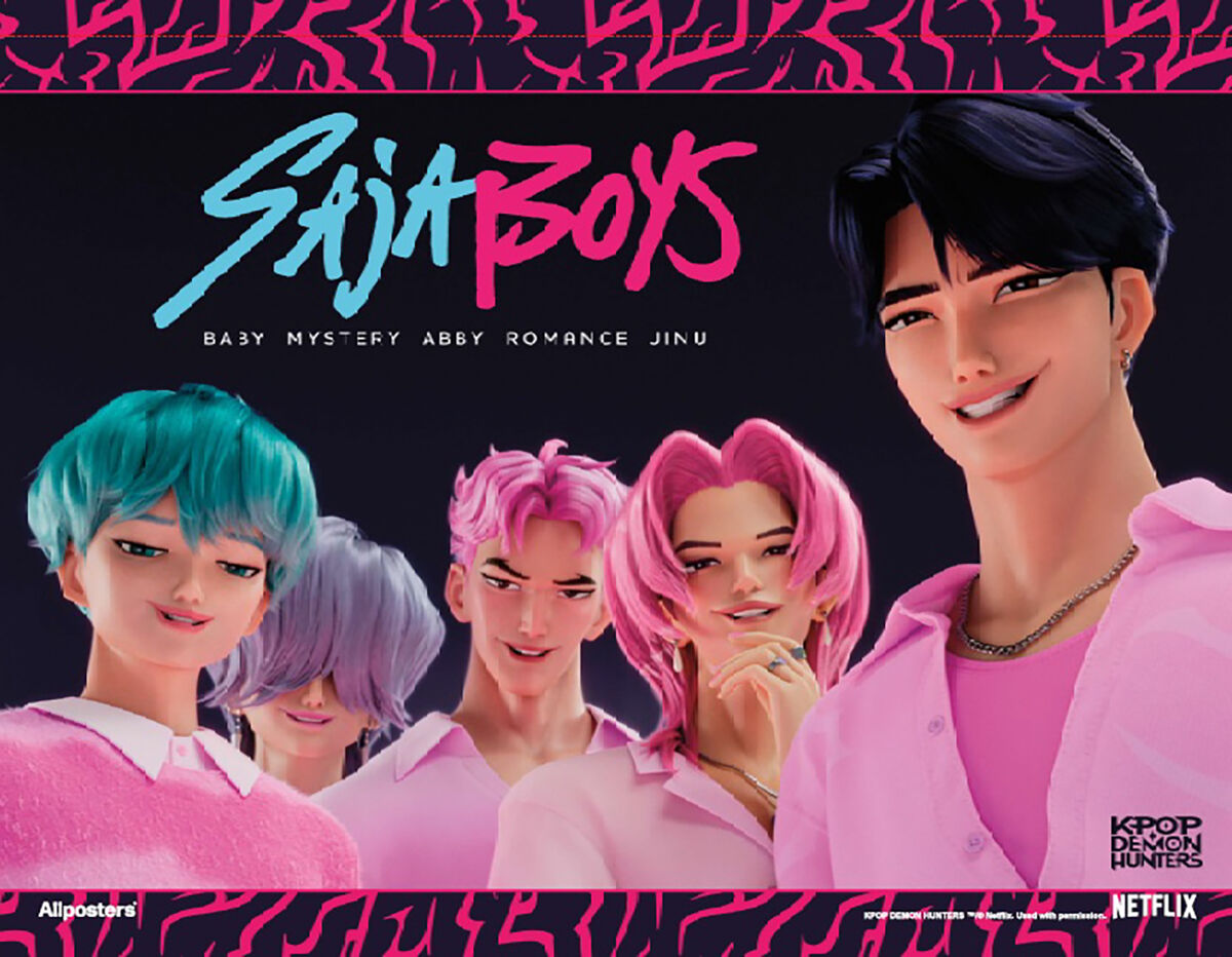 Thumbnail 2KPop Demon Hunters Poster Book