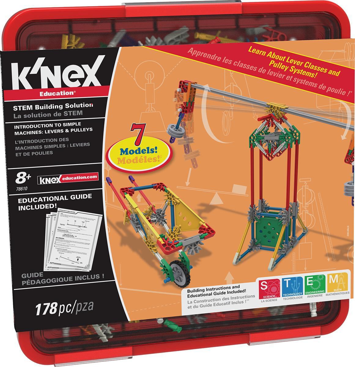 K'Nex&reg; Introduction to Simple Machines: Levers and Pulleys 