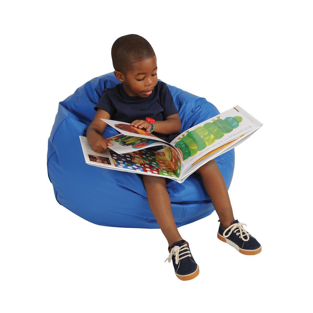 Bean Bag Chair Blue Scholastic Canada Book Clubs