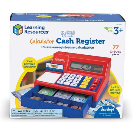 Pretend and Play Calculator Cash Register   Pretend and Play Calculator Cash Register