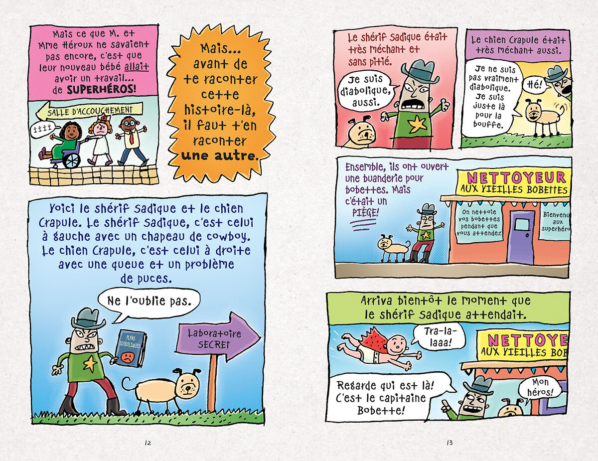 Thumbnail 3 Les aventures de B&eacute;b&eacute; Super-couche 