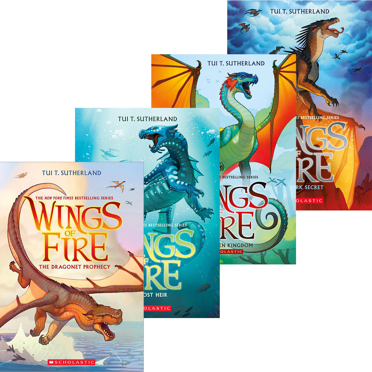Wings of Fire #1-#8 Pack