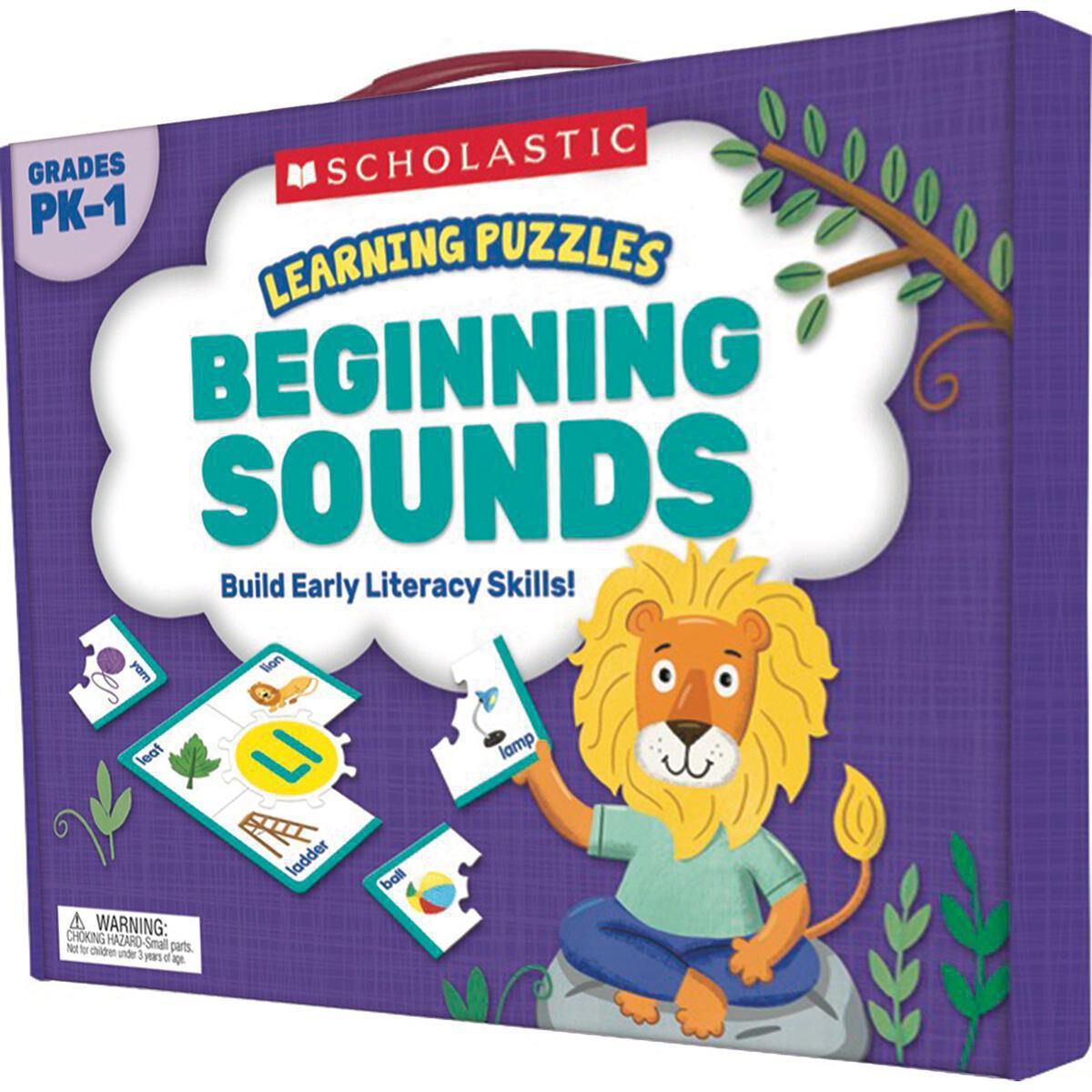  Learning Puzzles: Beginning Sounds 