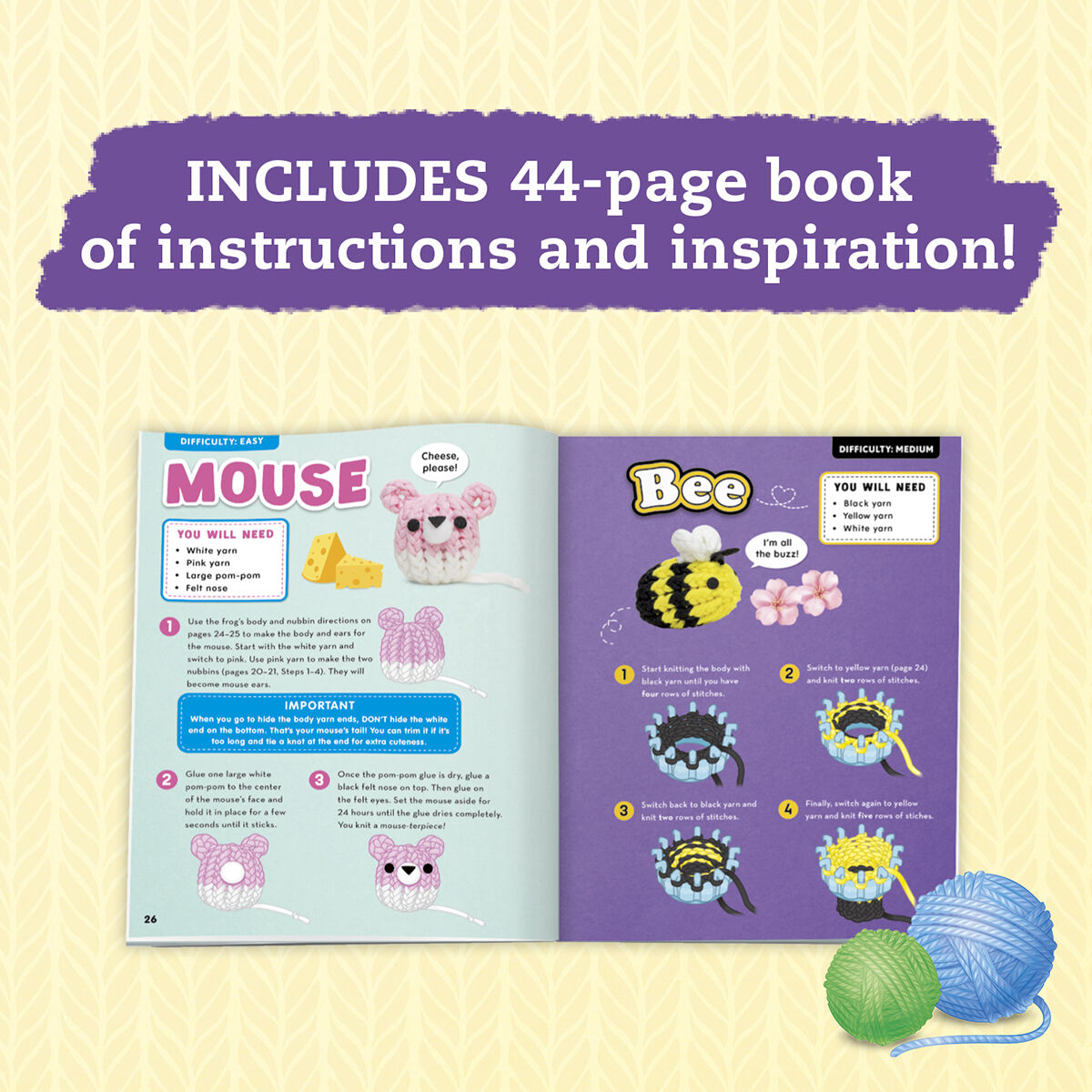 Thumbnail 7 Klutz Make Your Own Loom Animals 