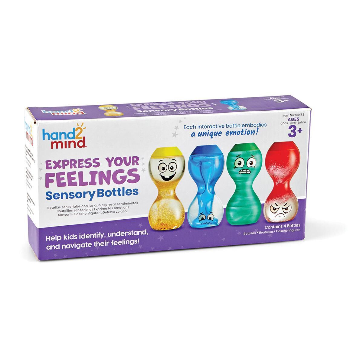  Express Your Feelings Sensory Bottles 