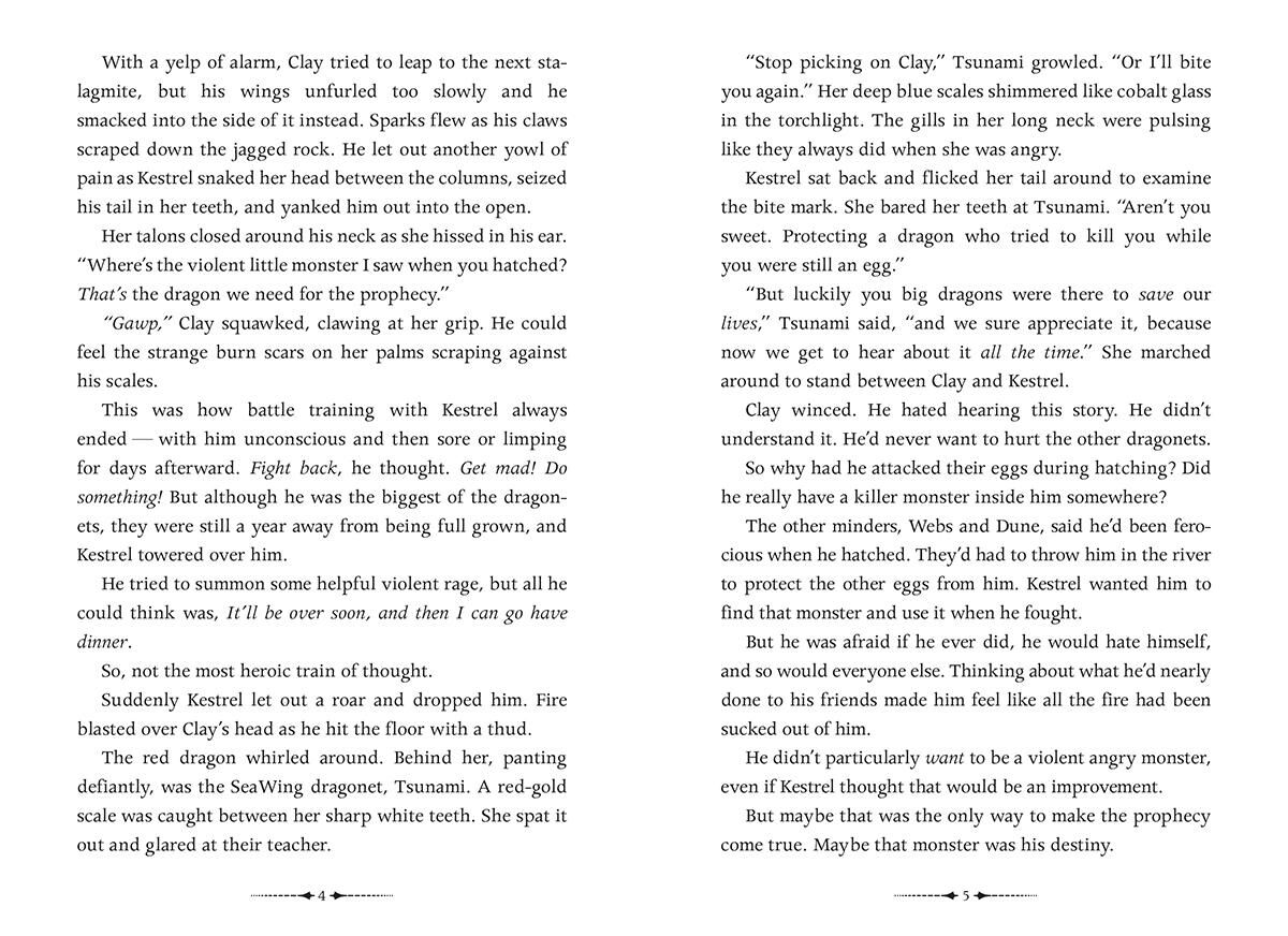 Thumbnail 4Wings of Fire #1: The Dragonet Prophecy