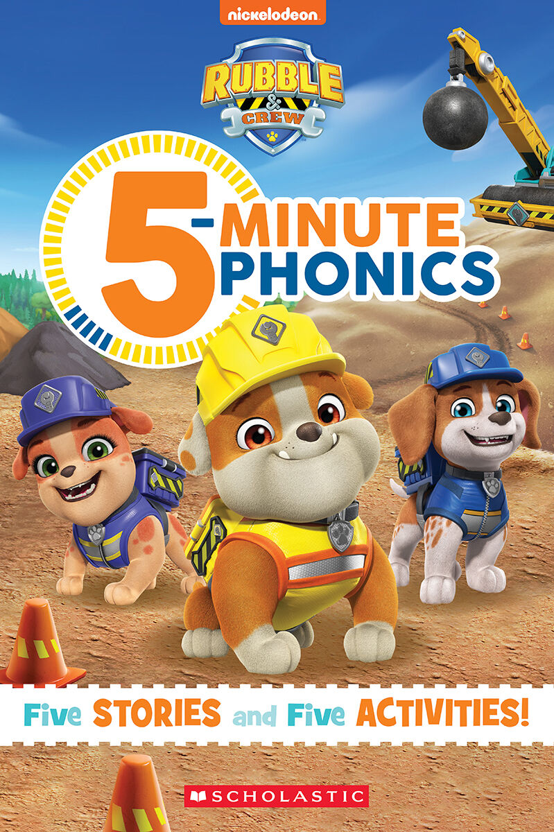  PAW Patrol: Rubble &amp; Crew: 5-Minute Phonics 