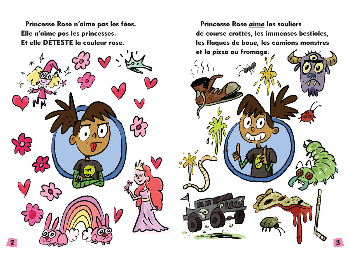 Thumbnail 2 Princesse Rose et le pays des faux-semblants : Boucle d'ortie et les trois barbes 