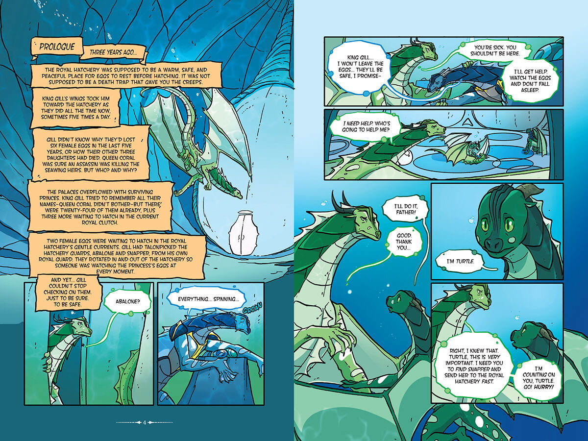 Thumbnail 2Wings of Fire: The Graphic Novel #9: Talons of Power