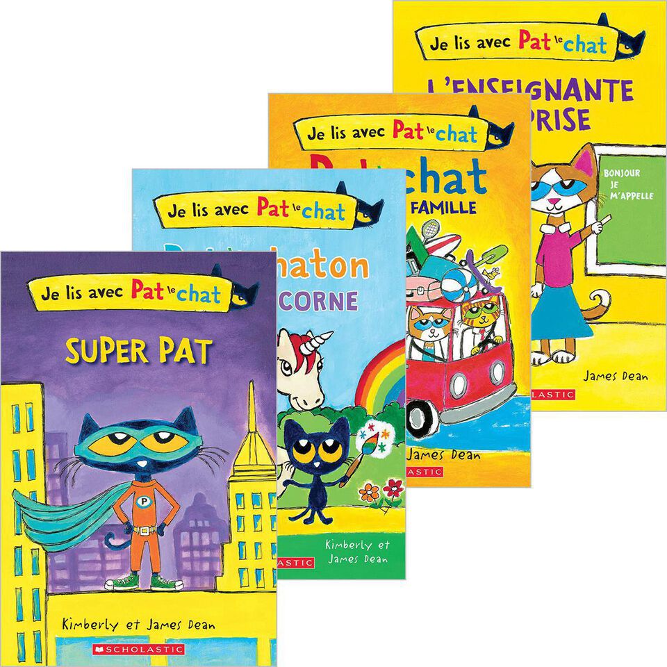 Collection Je lis avec Pat le chat | Scholastic Canada Book Clubs