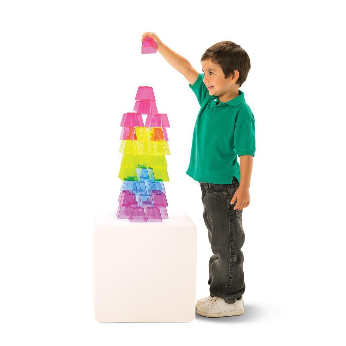 Thumbnail 2Crystal Colour Stacking Blocks