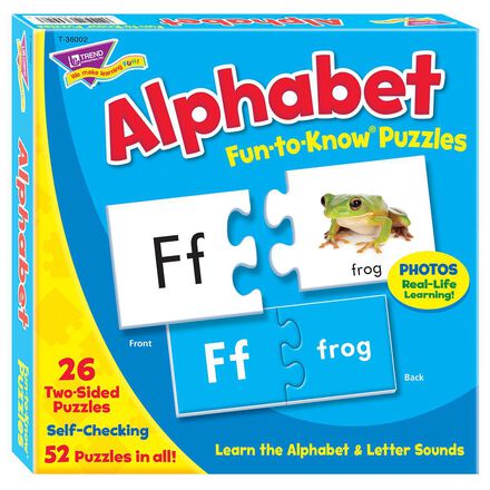  Fun to Know Puzzles: Alphabet 