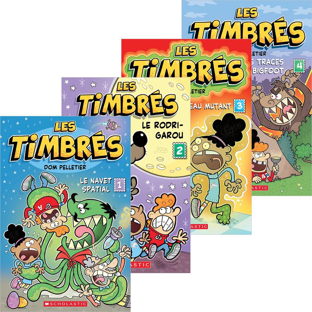  Collection Les timbr&eacute;s : Tomes 1 &agrave; 6 