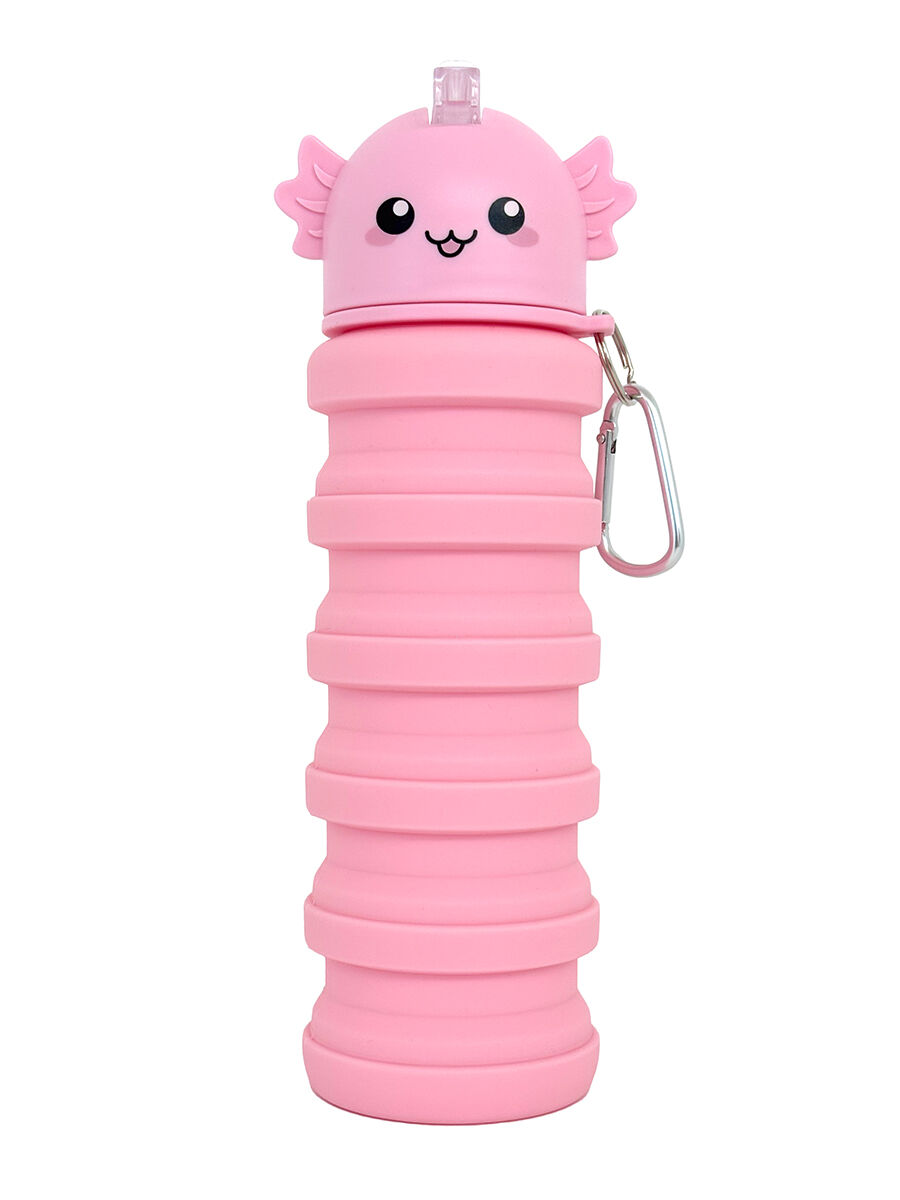 Axolotl Collapsible Water Bottle