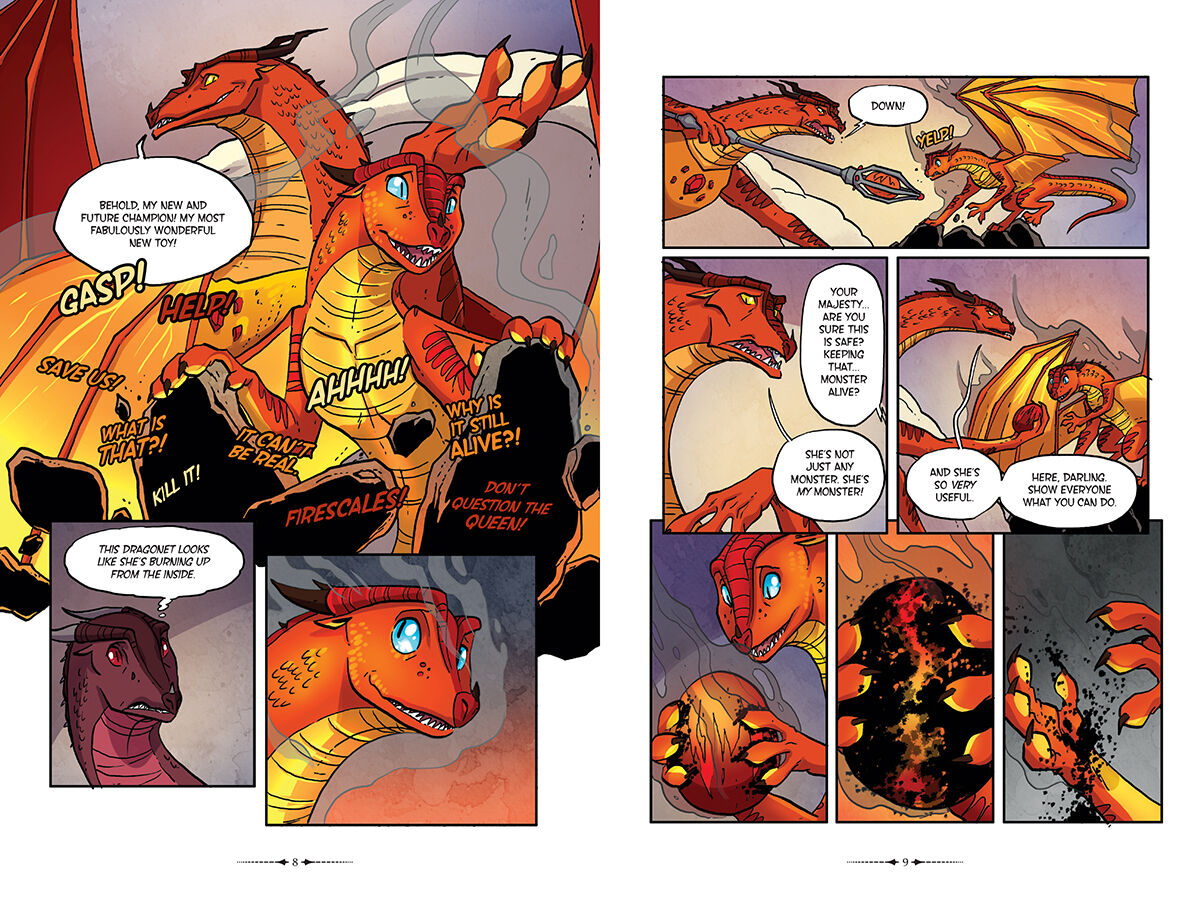 Thumbnail 4 Wings of Fire: The Graphic Novel #8: Escaping Peril 