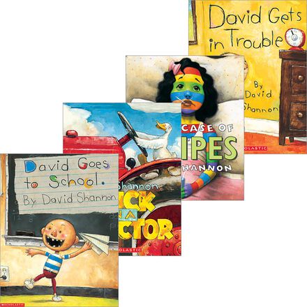 David Shannon Picture Book 4-Pack   David Shannon Picture Book 4-Pack