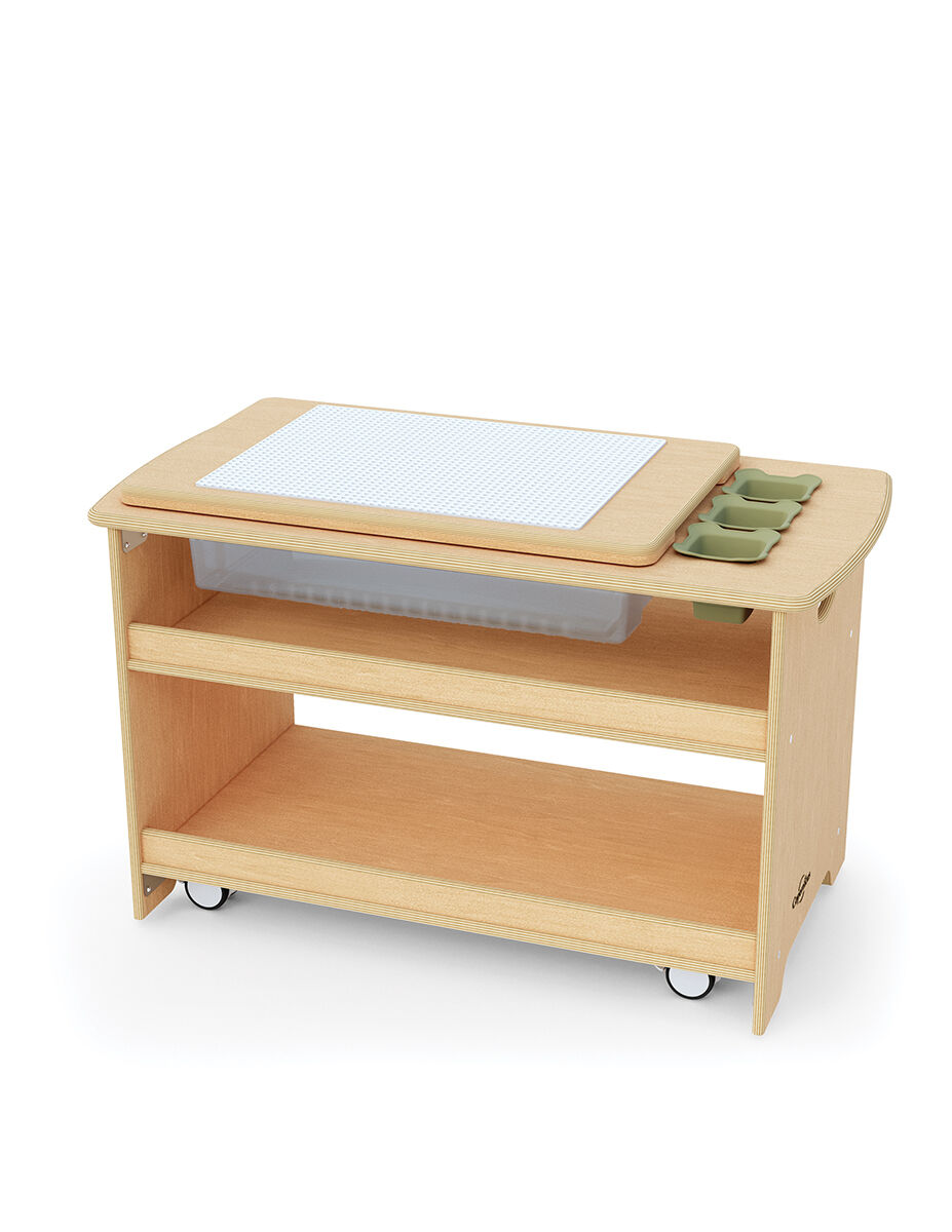 Thumbnail 2Seoras Birch Sensory Table with Casters