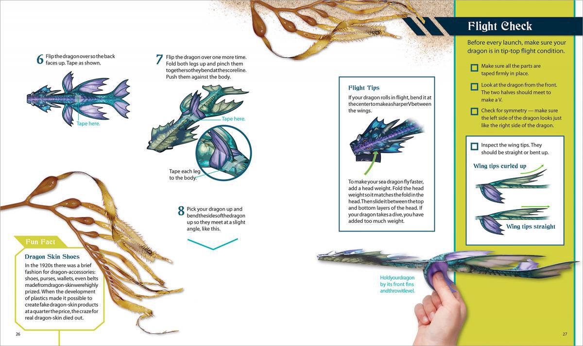 Thumbnail 11 Klutz Paper Flying Dragons: Design and Build Your Own Fantastic Flyers 