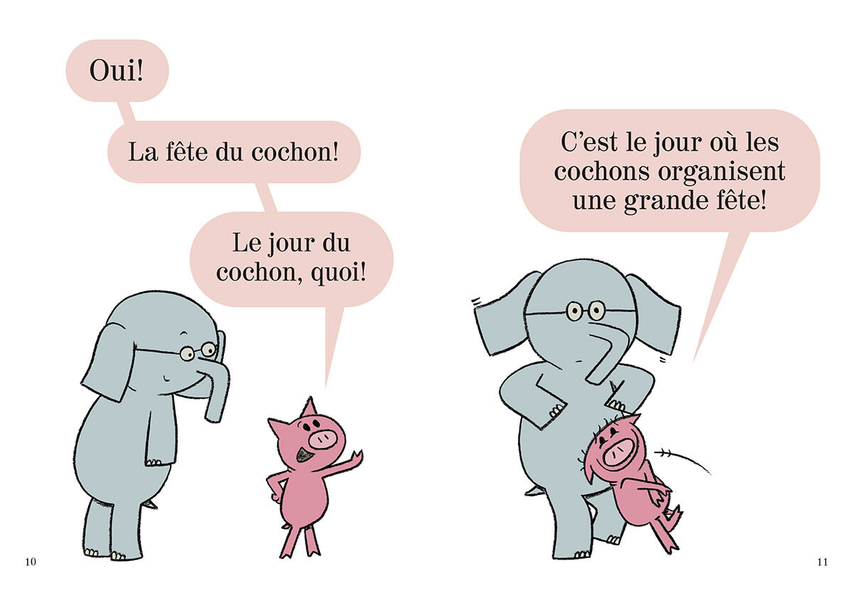 Thumbnail 2 &Eacute;l&eacute;phant et Rosie : Joyeuse f&ecirc;te du cochon! 