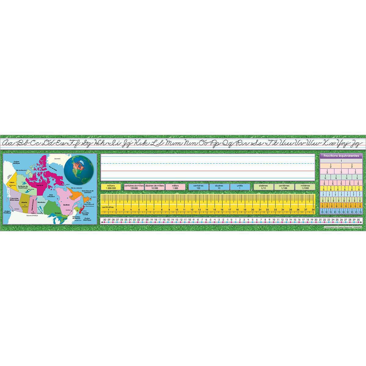  French Canadian Desk Plates: Intermediate 