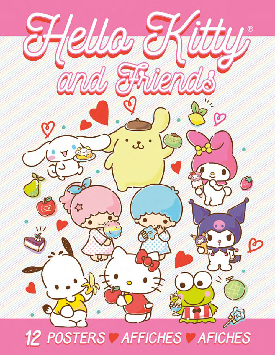  Hello Kitty and Friends Poster Book 