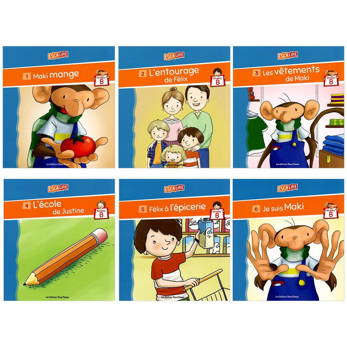 Thumbnail 4 Ensemble Escalire Niveaux A-B-C-D 