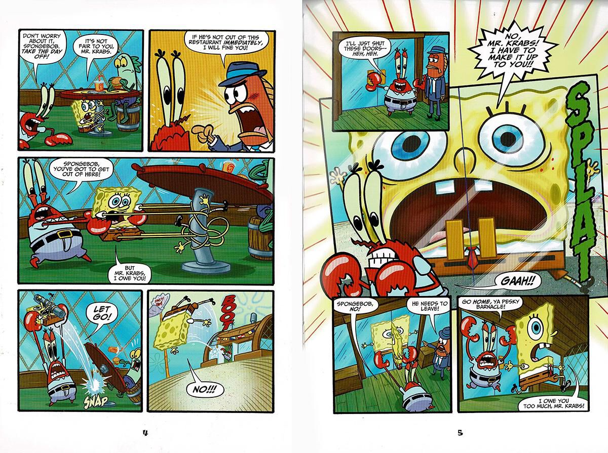 Thumbnail 3 Spongebob Comics #1: Silly Sea Stories 