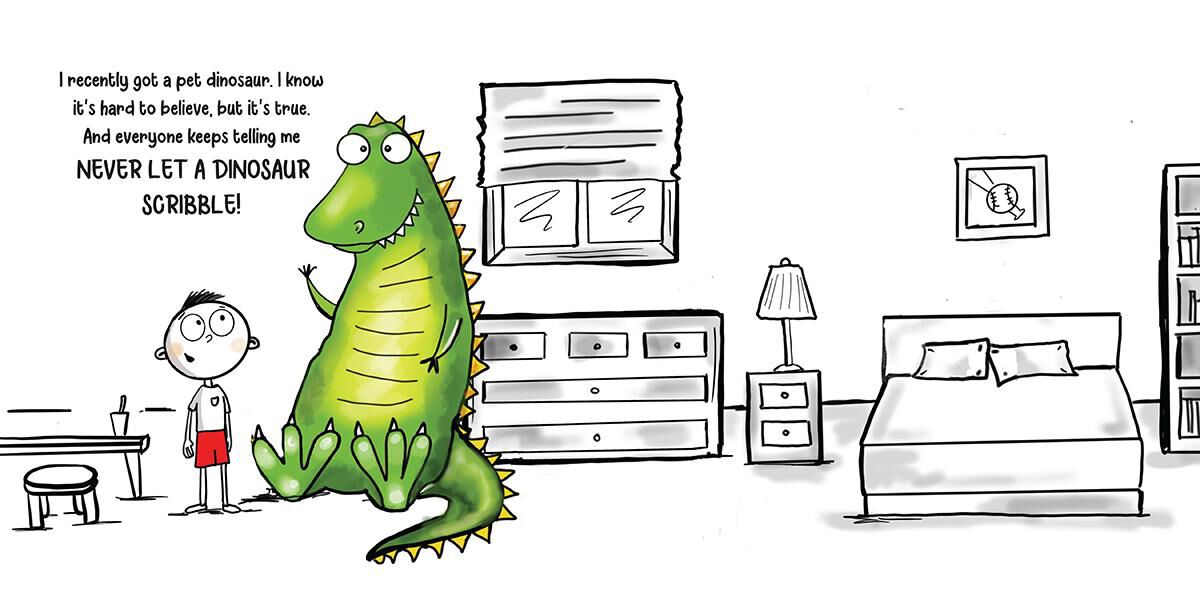 Thumbnail 2 Never Let a Dinosaur Scribble! 