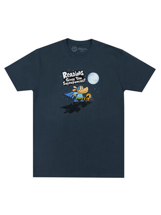 Dog Man Reading Gives You Superpowers Unisex: XL   Dog Man Reading Gives You Superpowers Unisex: XL