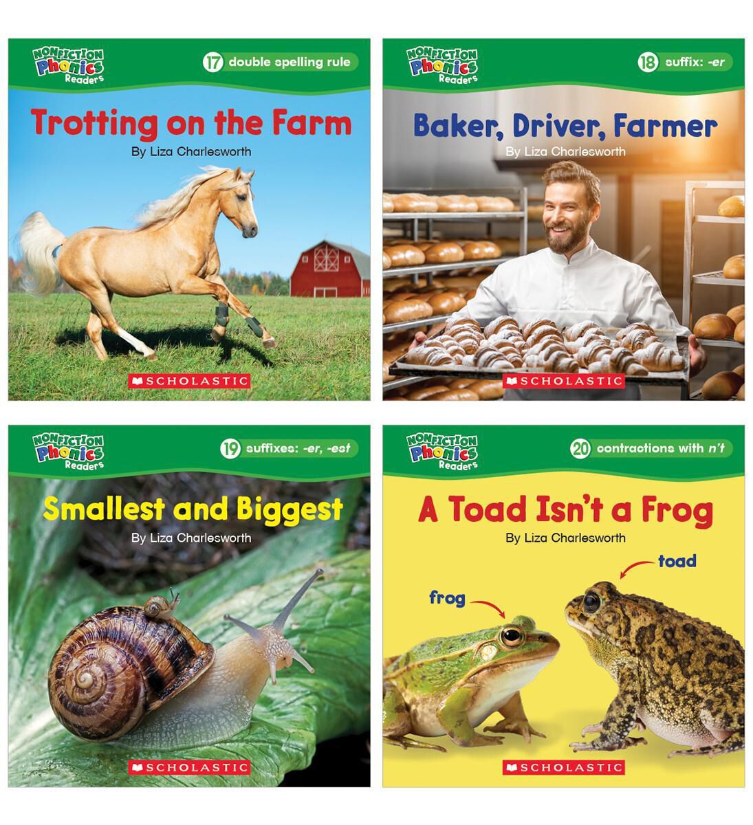 Thumbnail 6Nonfiction Phonics Readers Set 3: R-Control, Variant Vowels & More