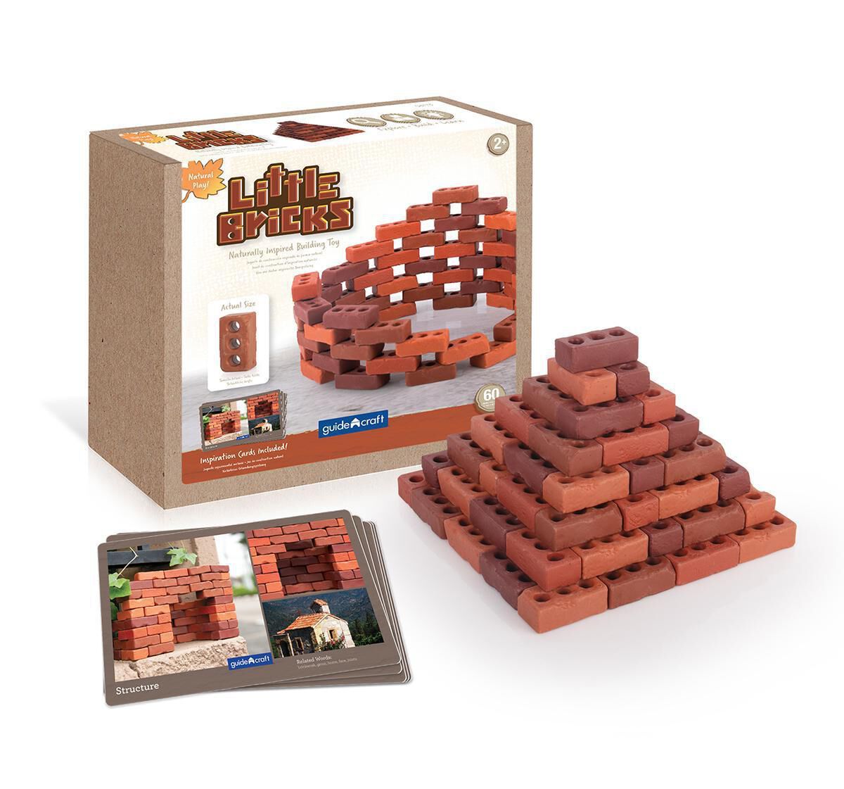 Thumbnail 2 Little Bricks 60-Piece Set 
