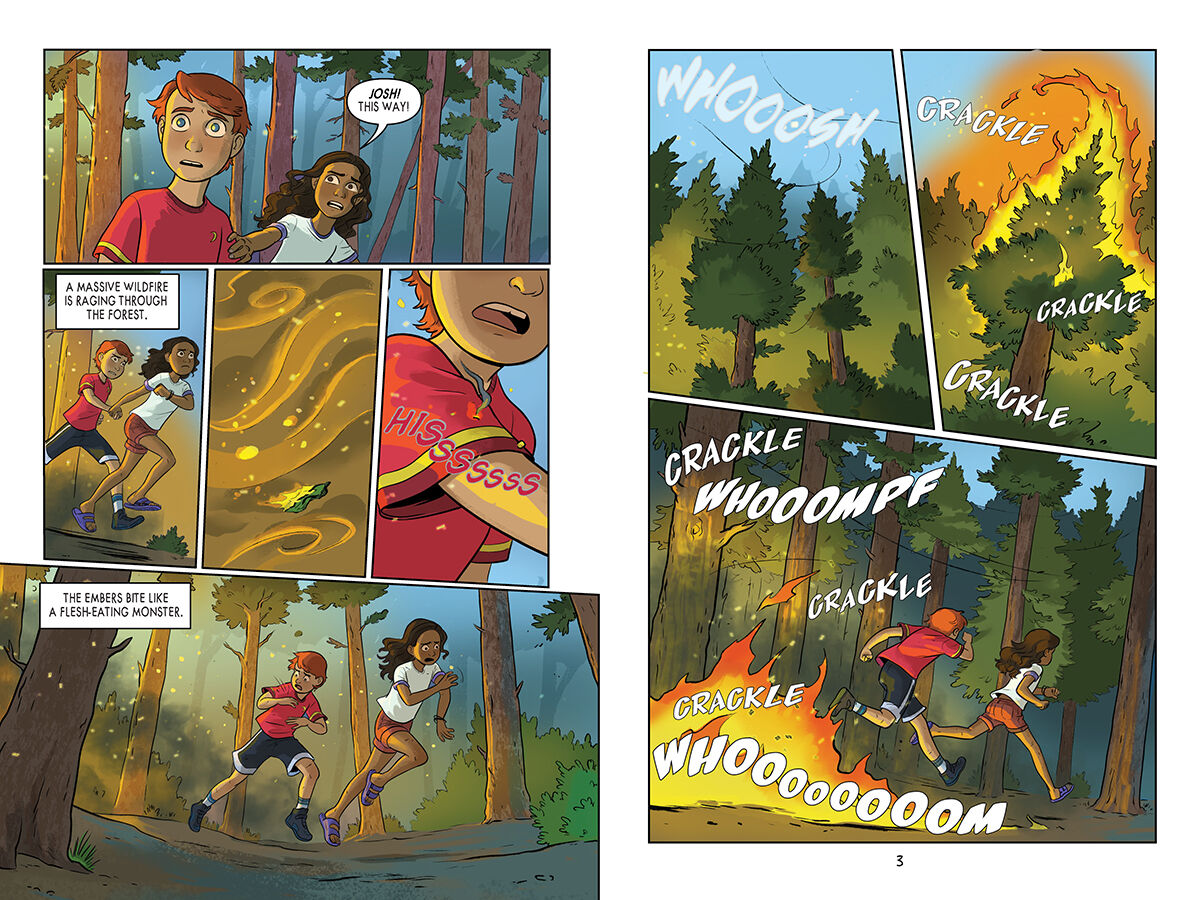 Thumbnail 2 The Graphic Novel #13: I Survived the California Wildfires, 2018 