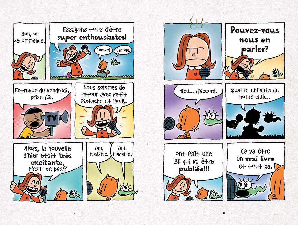 Thumbnail 4 Mini Chat et son club BD : Collaborations - Tome 4 