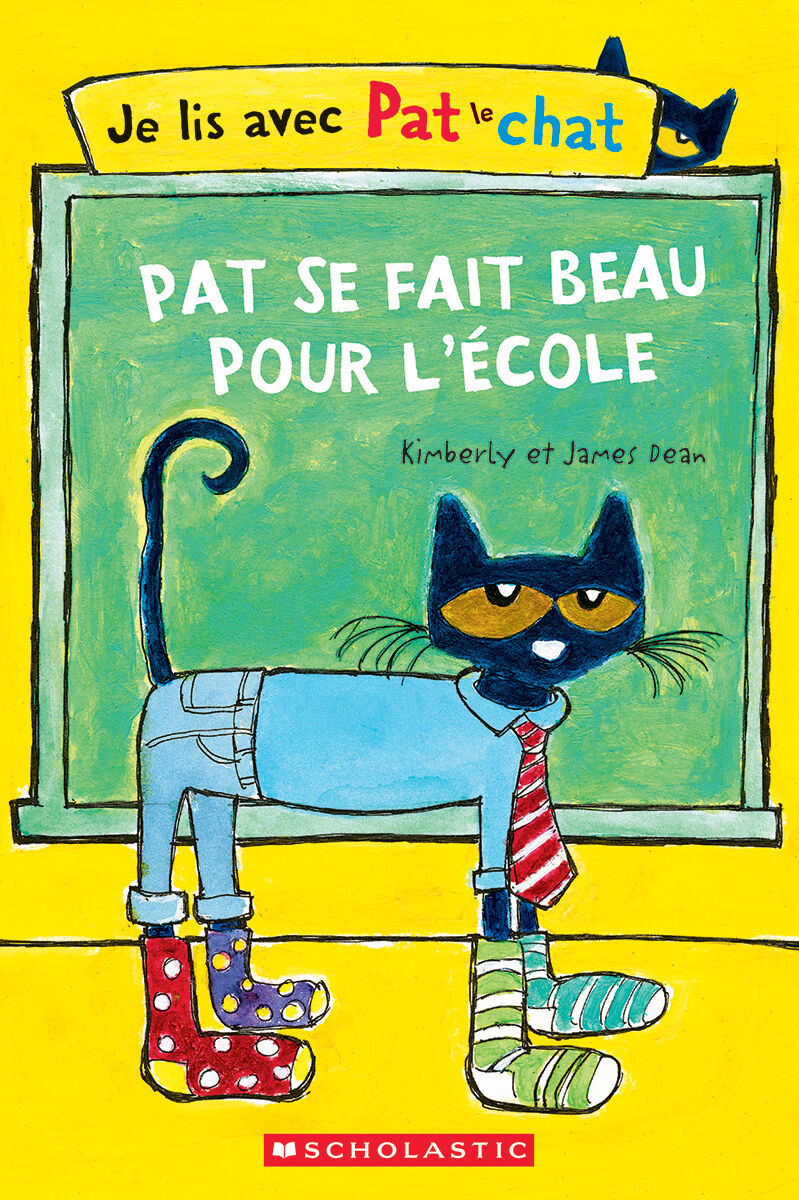 Je lis avec Pat le chat : Pat se fait beau pour l'&eacute;cole