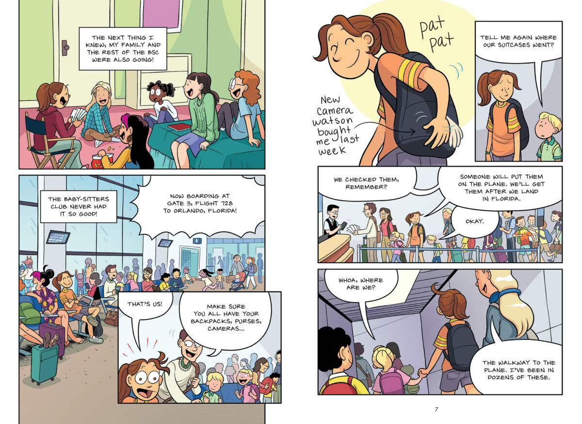 Thumbnail 4The Baby-sitters Club Super Special Graphic Novel: Baby-sitters on Board!