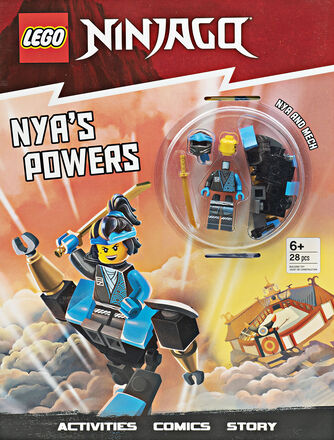  Lego Ninjago Nya's Power Activity Book with Minifigure 