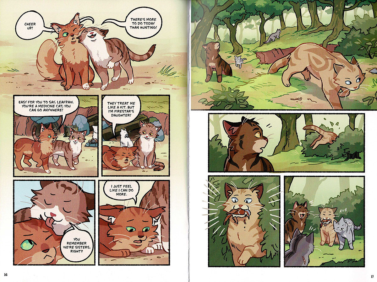 Thumbnail 4Warriors Graphic Novel: The New Prophecy #1