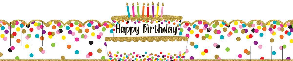 Thumbnail 2 Confetti Happy Birthday Crowns 