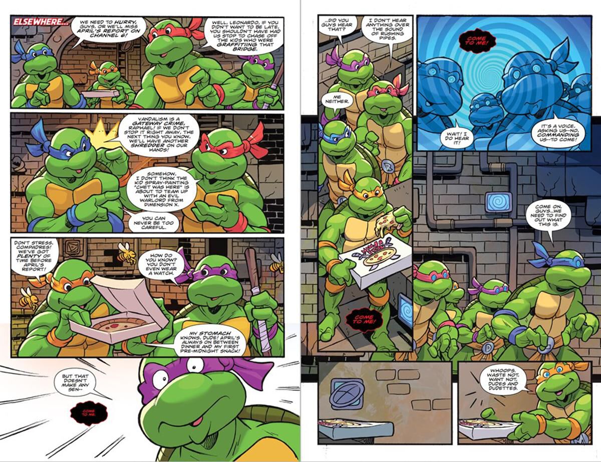 Thumbnail 4 Teenage Mutant Ninja Turtles: Saturday Morning Adventures, Vol. 2 