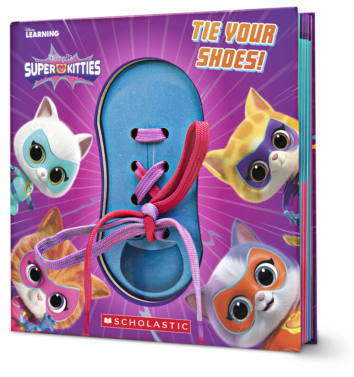  Disney Learning: SuperKitties: Tie Your Shoes! 